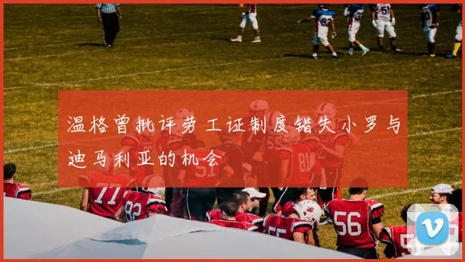 温格曾批评劳工证制度错失小罗与迪马利亚的机会